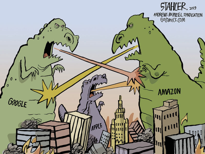 Dueling godzillas